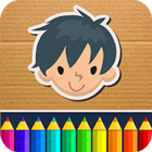 Images à colorier pour les enfants - sans Internet icône