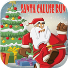 santa clause run أيقونة