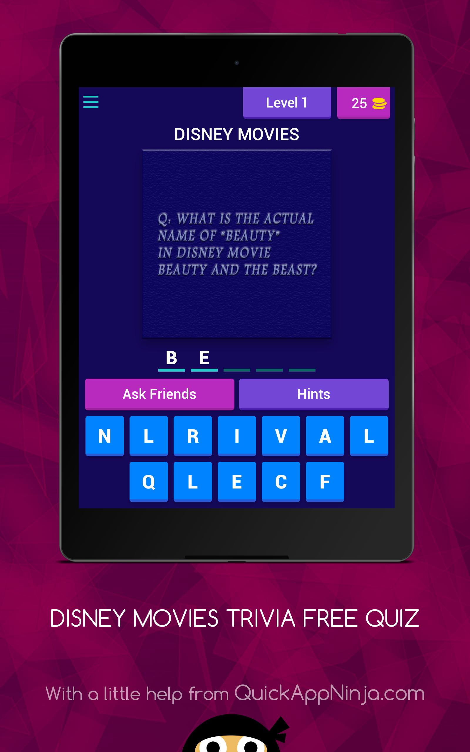 Disney Trivia Free Quiz Game Questions And Answers For Android Apk Download