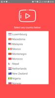 Youtube Trending by Countries Affiche