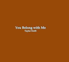 You Belong With Me Lyrics 스크린샷 1