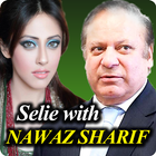 DP Selfie with Nawaz Sharif - Flex Editor & Songs ikona