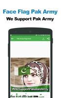 PAKISTAN ARMY Flag Face and DP Maker syot layar 2