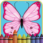 Butterfly Coloring Games أيقونة