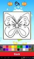 Butterfly Coloring Games syot layar 1