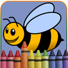 Funny Bee Coloring Games icono