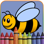 Funny Bee Coloring Games 圖標