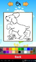 Puppy Coloring Games تصوير الشاشة 1