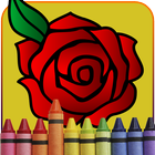 Rose Coloring Games biểu tượng
