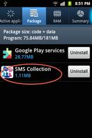 100000 SMS Messages Collection capture d'écran 3