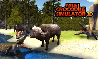 Nile crocodile Simulator 3D Ekran Görüntüsü 1