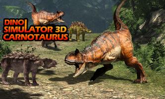Dino Simulator: Carnotaurus 3D পোস্টার