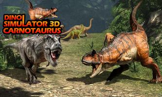 Dino Simulator: Carnotaurus 3D syot layar 2