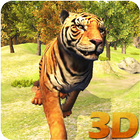 Simulator: Tiger vs Wolf 3D simgesi