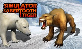 Simulator: Sabertooth Tiger Plakat