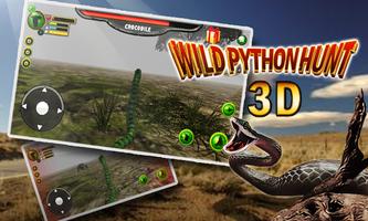 برنامه‌نما Wild Python Hunt 3D عکس از صفحه