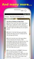 DATING AN OLDER MAN تصوير الشاشة 3