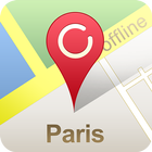Icona Paris Offline City Map ( GPS )