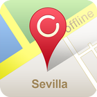 Sevilla Offline Map (GPS) ไอคอน