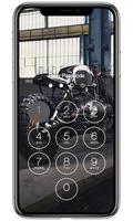 Motorcycle Lock Screen poster