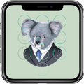 Cute Koala Lock Screen