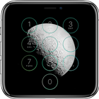 Black Lock Screen for Amoled Zeichen
