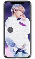 Kim Taehyung (V) Lock Screen captura de pantalla 3