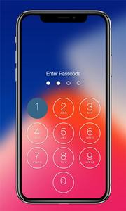 Phone X Lock Screen পোস্টার