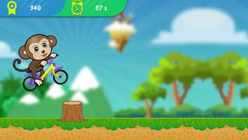 ABC叢林自行車歷險 －適合學齡前兒童、嬰兒、英語教育遊戲 截圖 2