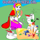 Coloring Princess girl APK