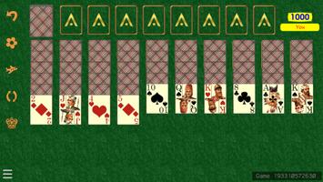 Spider solitaire plakat