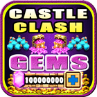 Gems For Castle Clash [ Cheats 2017 ] - prank アイコン