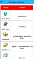 Sun&Moon items Location guide اسکرین شاٹ 2
