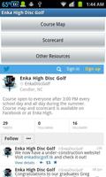 Enka High Disc Golf poster