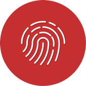 Fingerprint Quick Action-icoon