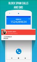 Free Spam Call Blocker: unwanted calls Security Plakat