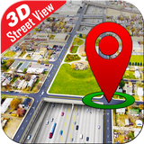 Street View Live GPS Map Tracking Voice Navigation icône