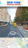 Street View Live GPS Map Tracking Voice Navigation 포스터