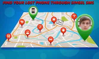 Hat verloren Mobile Tracker Diebstahl Gerät Finder Plakat