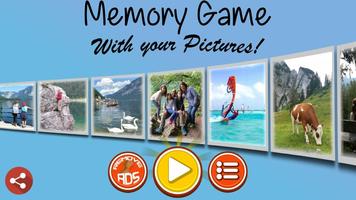 Your Pictures Memory Game Affiche