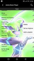 Anime Music Player स्क्रीनशॉट 1