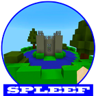 New Spleef Craft map for MCPE MULTIPLAYER mine map icône