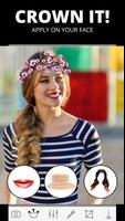 Flower Crown Photo Editor poster
