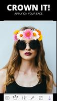 Flower Crown Photo Editor تصوير الشاشة 3