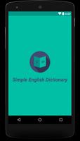 Simple English Dictionary Poster