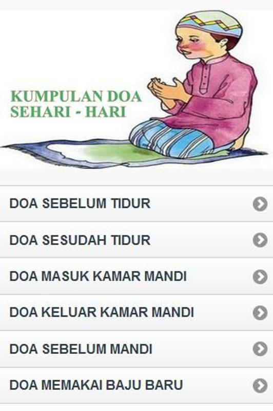 Doa Sebelum Tidur  Dan Artinya