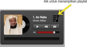 Juz Amma MP3 (Idrees Akbar) تصوير الشاشة 1