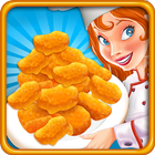 Crispy Chicken Factory Nuggets Game ไอคอน