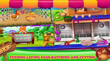 Crispy Chicken Factory Nuggets Game screenshot 1