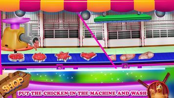 Crispy Chicken Factory Nuggets Game screenshot 2